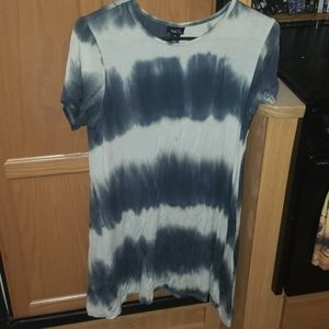 Tye dye t-shirt dress